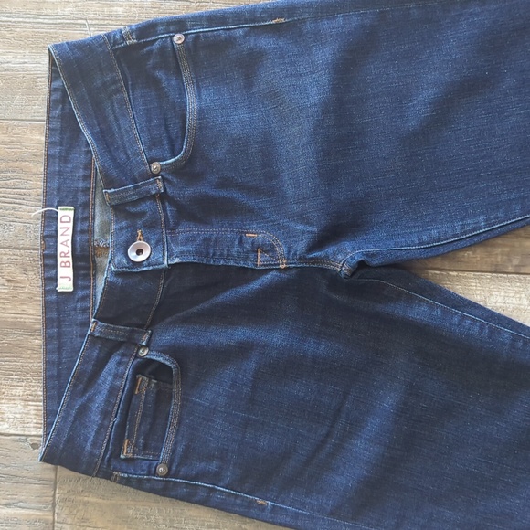 J BRAND "Love Story" Pure 722C darkwash flare jeans trousers #722C032 sz 28x33L - Picture 8 of 16